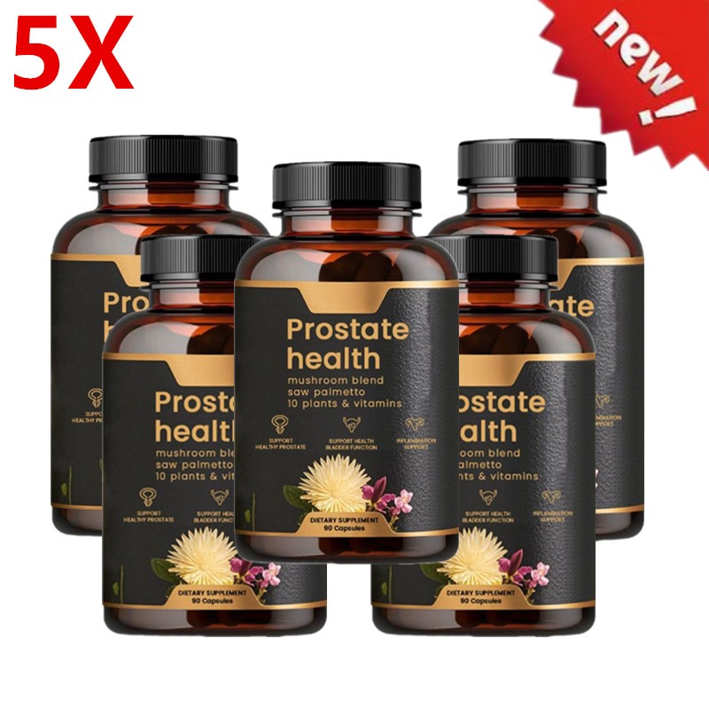 1-5X Health Prostate Capsules Support ideal for Men Wellness Natural Care