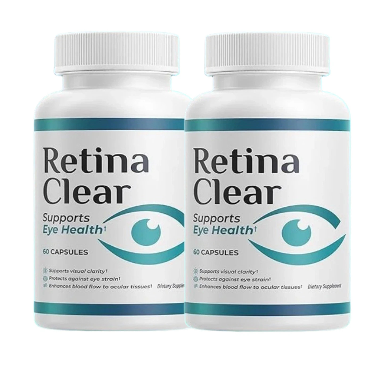 2-Pack Retina Clear Capsules, RetinaClear Supports Eye Health