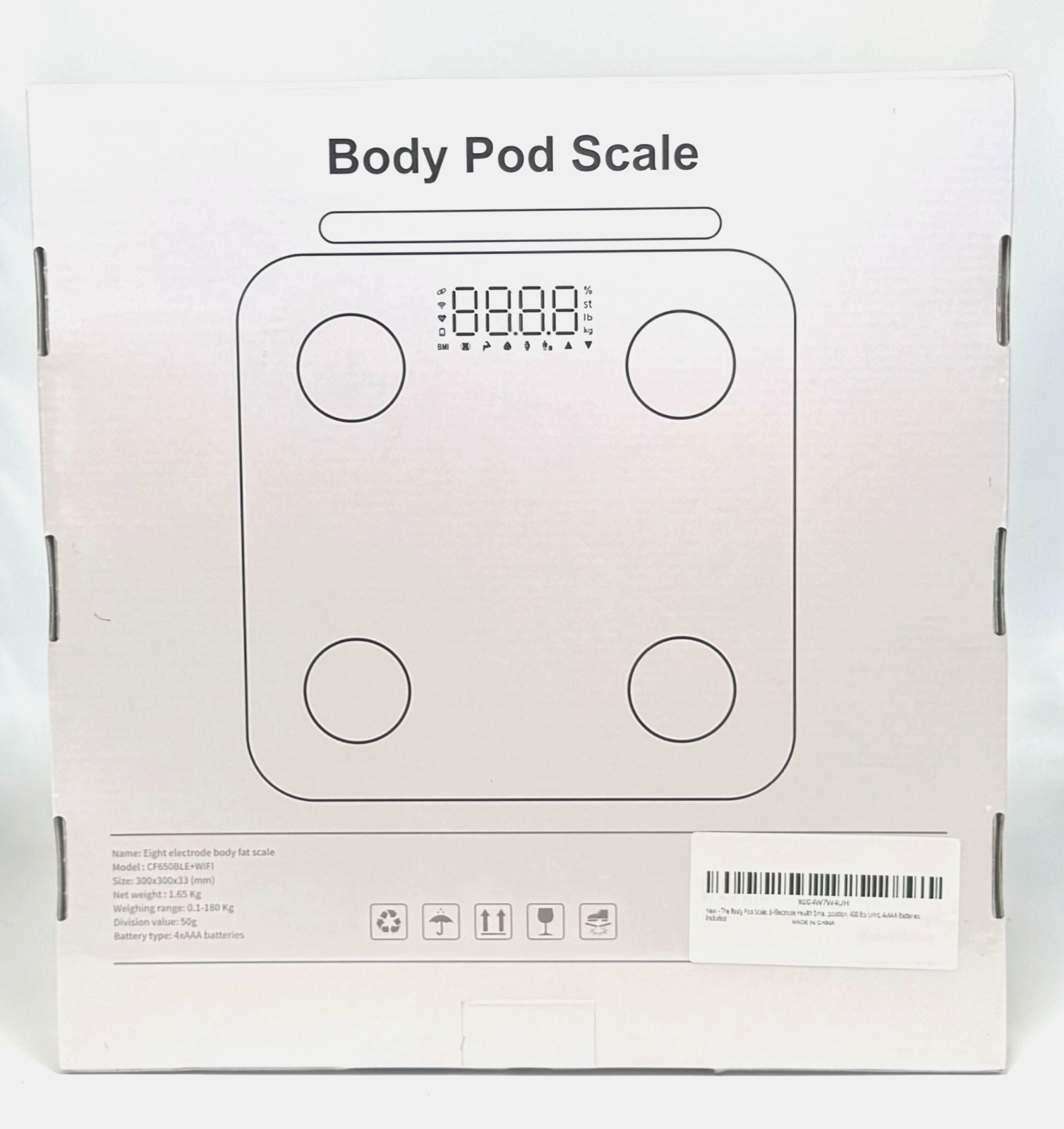 Body Pod The Body Smart Scale 8-Electrode Health Pod Scale *NEW SEALED*