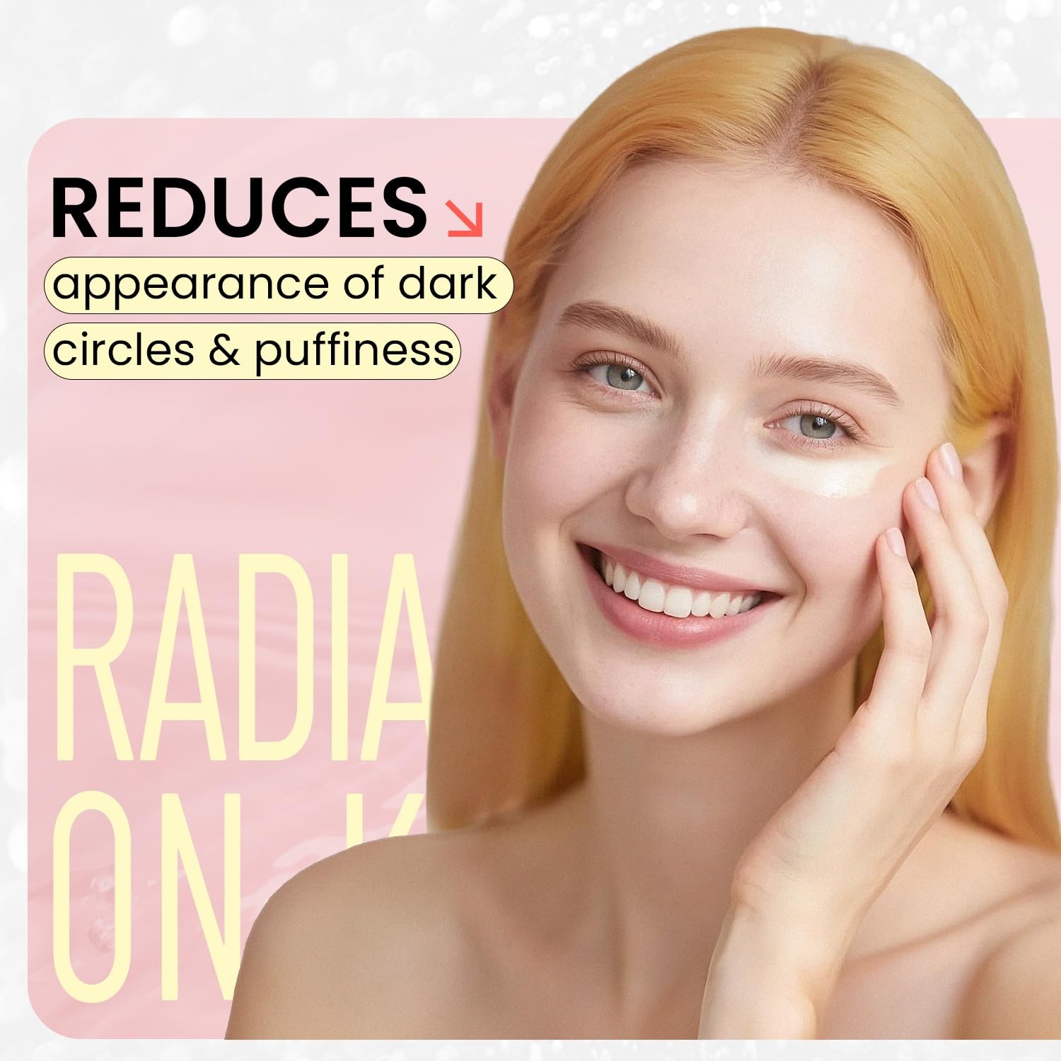 Retinol Eye Cream for Dark Circles: Revive 0.7 Fl Oz (Pack of 1), Pink