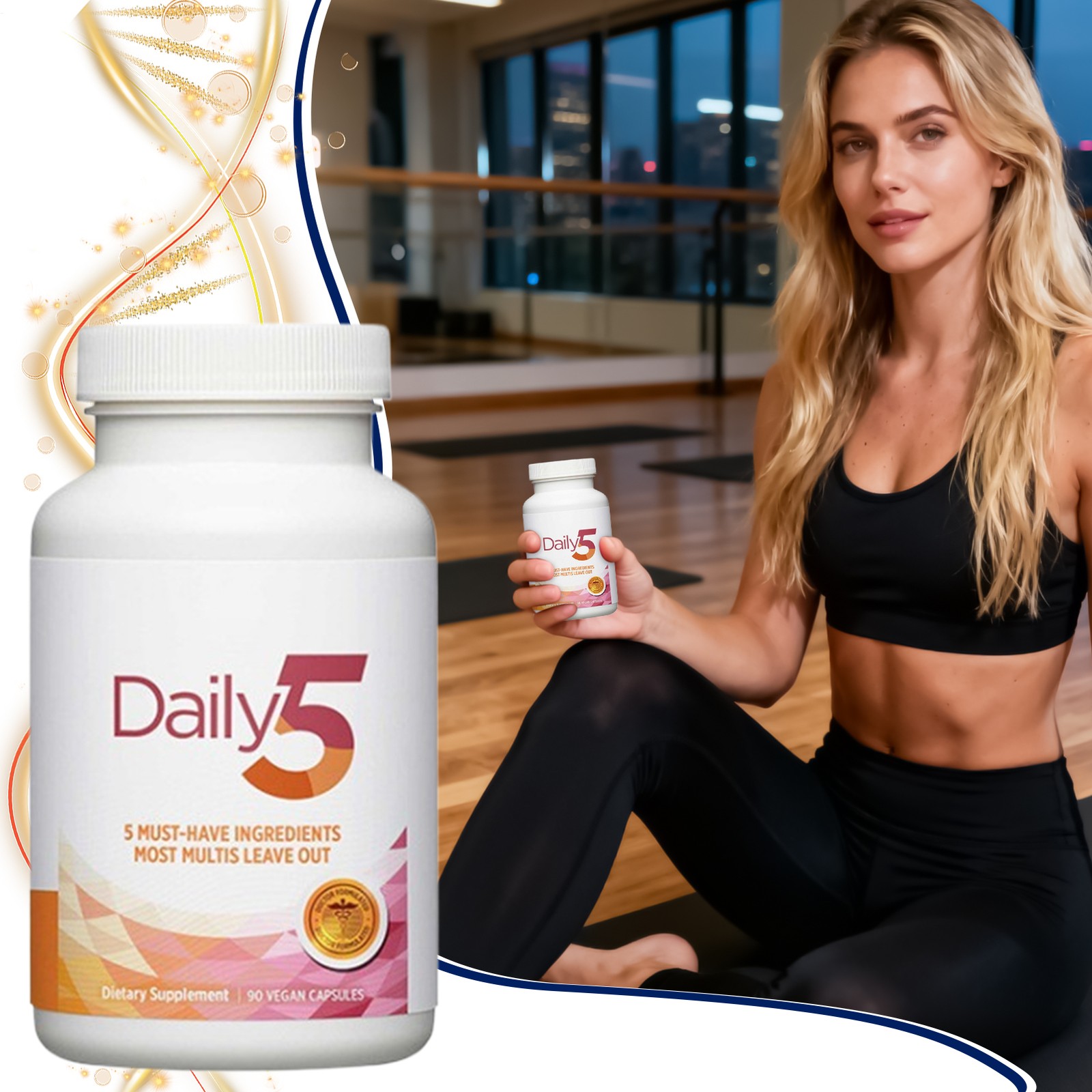 Multivitami Daily5 90 Vegan Capsules-