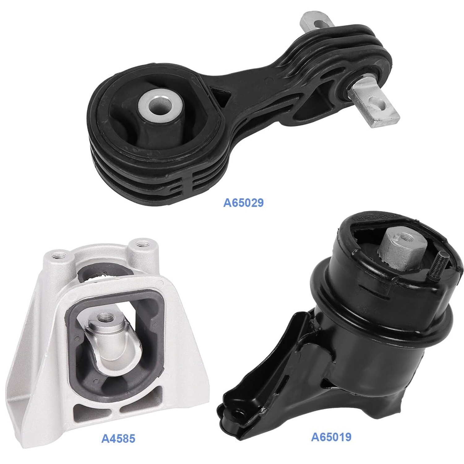 3Pcs Engine Motor Mount Compatible with Honda Civic Hybrid 1.3L 2006-2011 Tra…