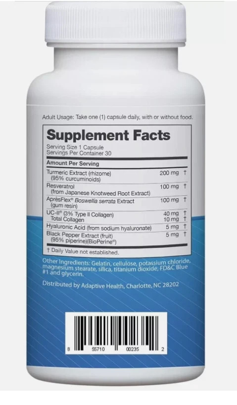 8 Pack Instaflex Advanced Joint Support Doctor Formulated 240 Capsules Exp 2027