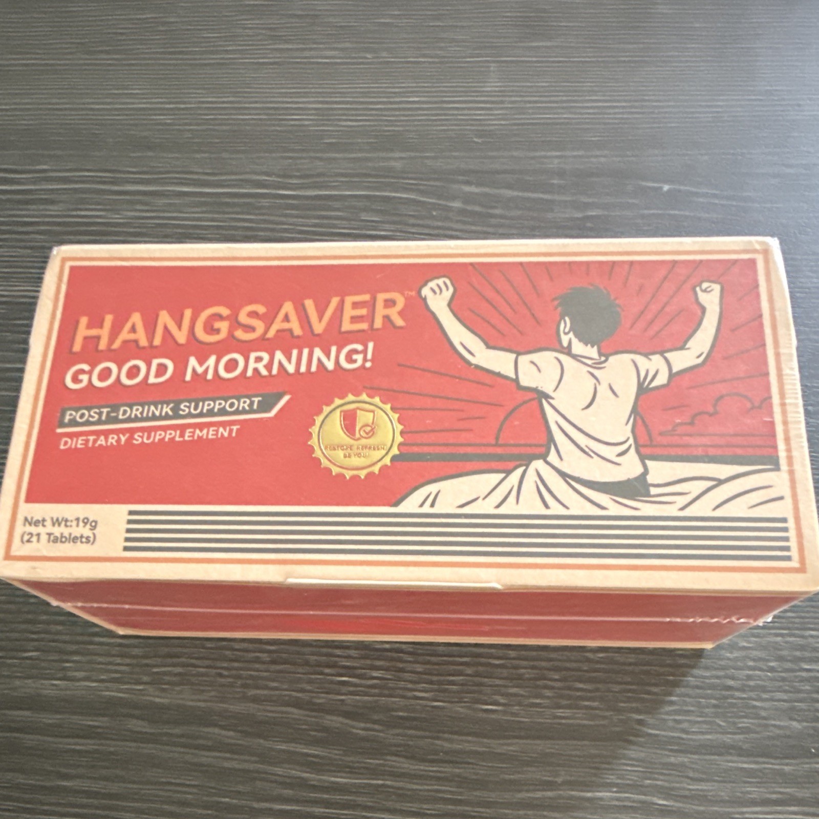 Hangsover Good Morning! Post-Drink Hangover Support 21 Tablets