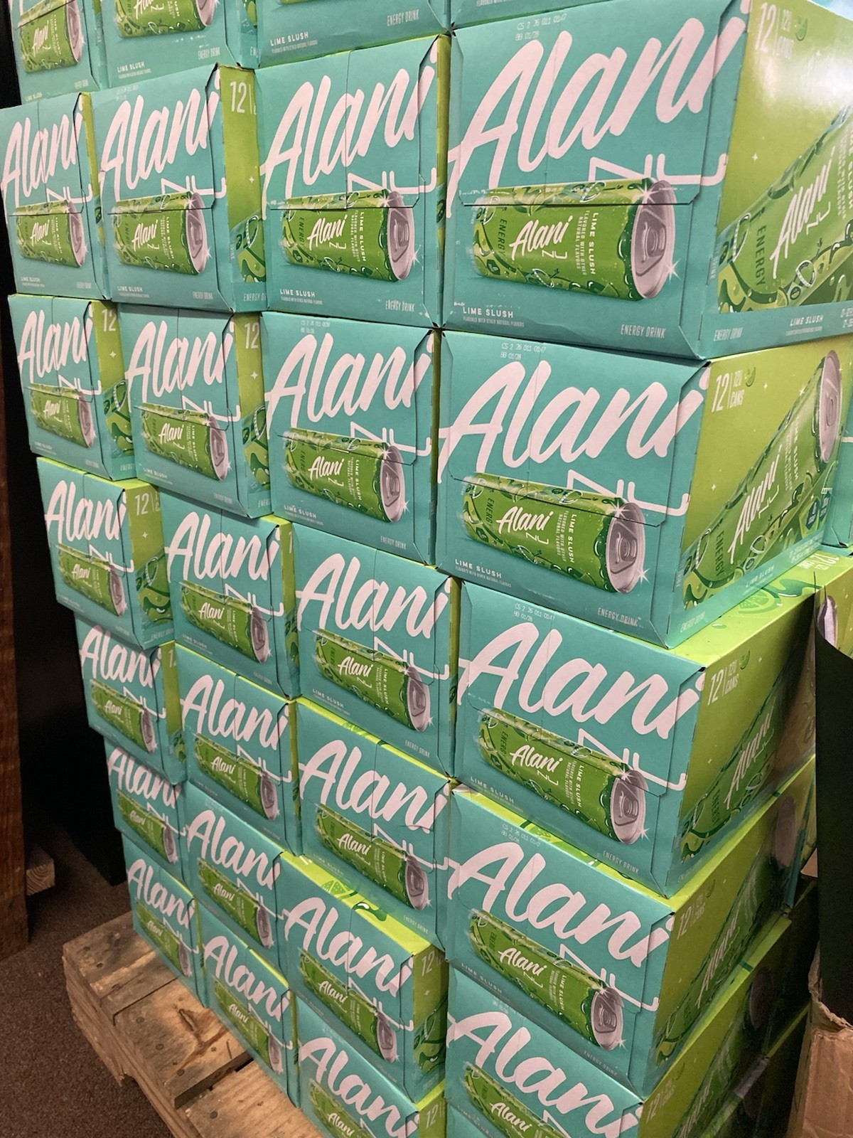 Alani Nu Energy Drink- Lime Slush 12 pack
