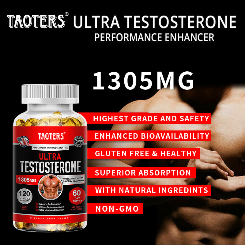 Testosteron Booster High Strength Caps, T Boost 120 Capsules Male Enhancement