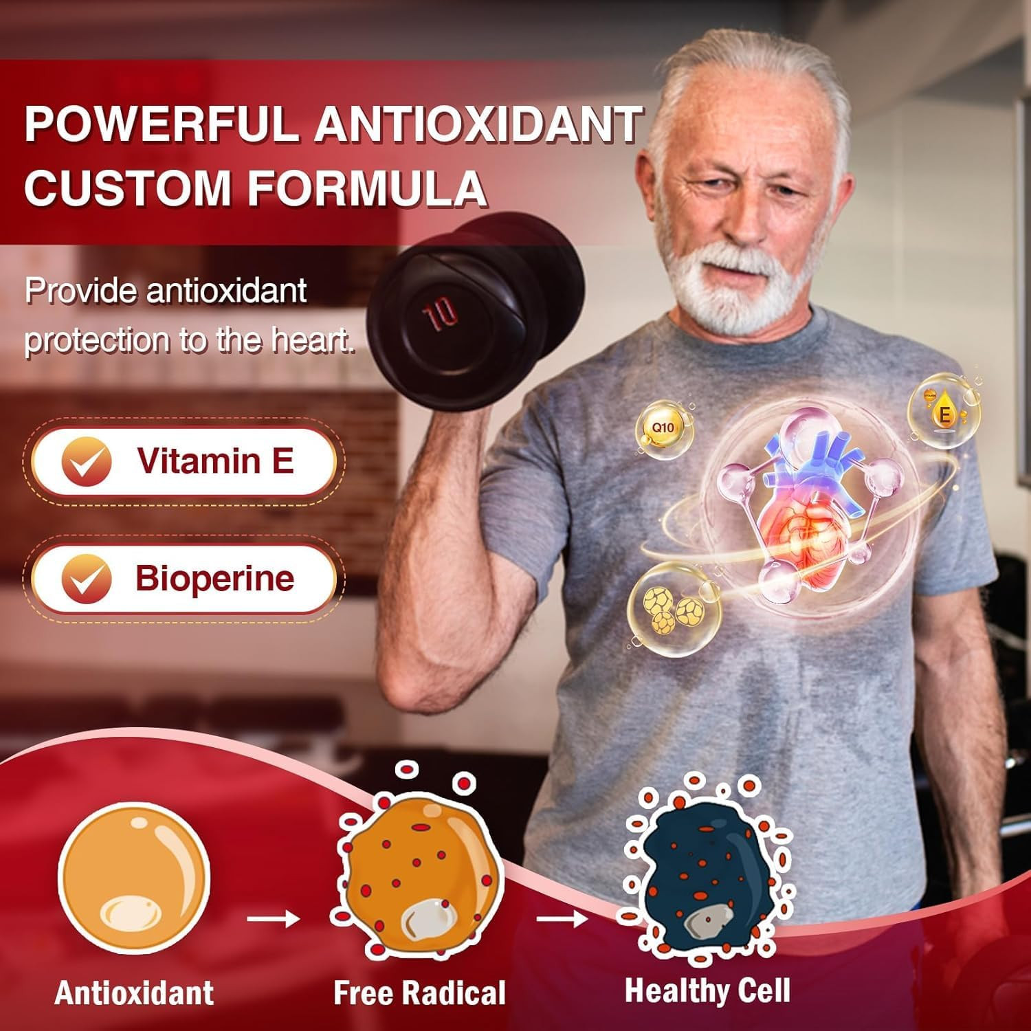 Coq10-400Mg plus PQQ with Vitamin E & Organic Olive Oil – Coenzyme-Q10 with Biop
