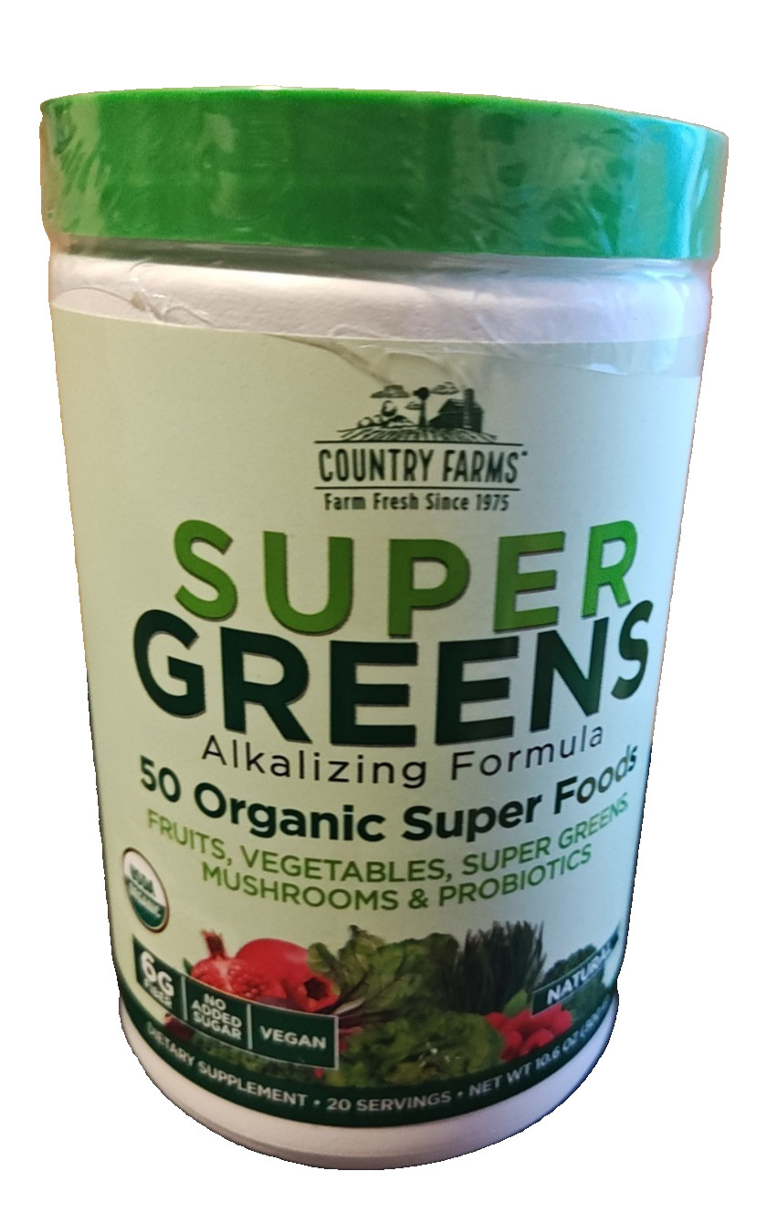 Country Farms Super Greens Drink Mix – 10.6 oz