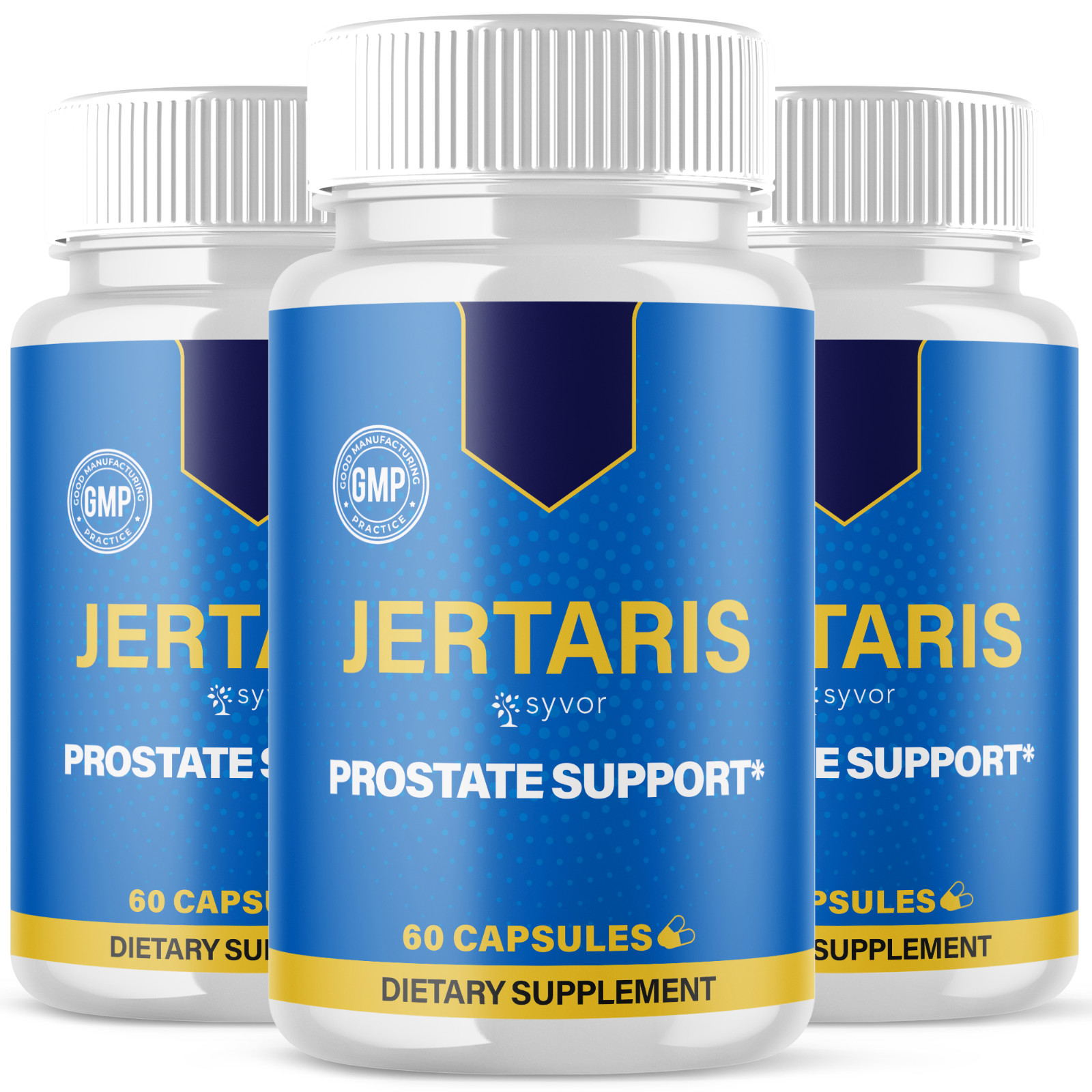 (3 Pack) Jertaris Pills Advanced Prostate & Bladder Support Formula 180 Capsules