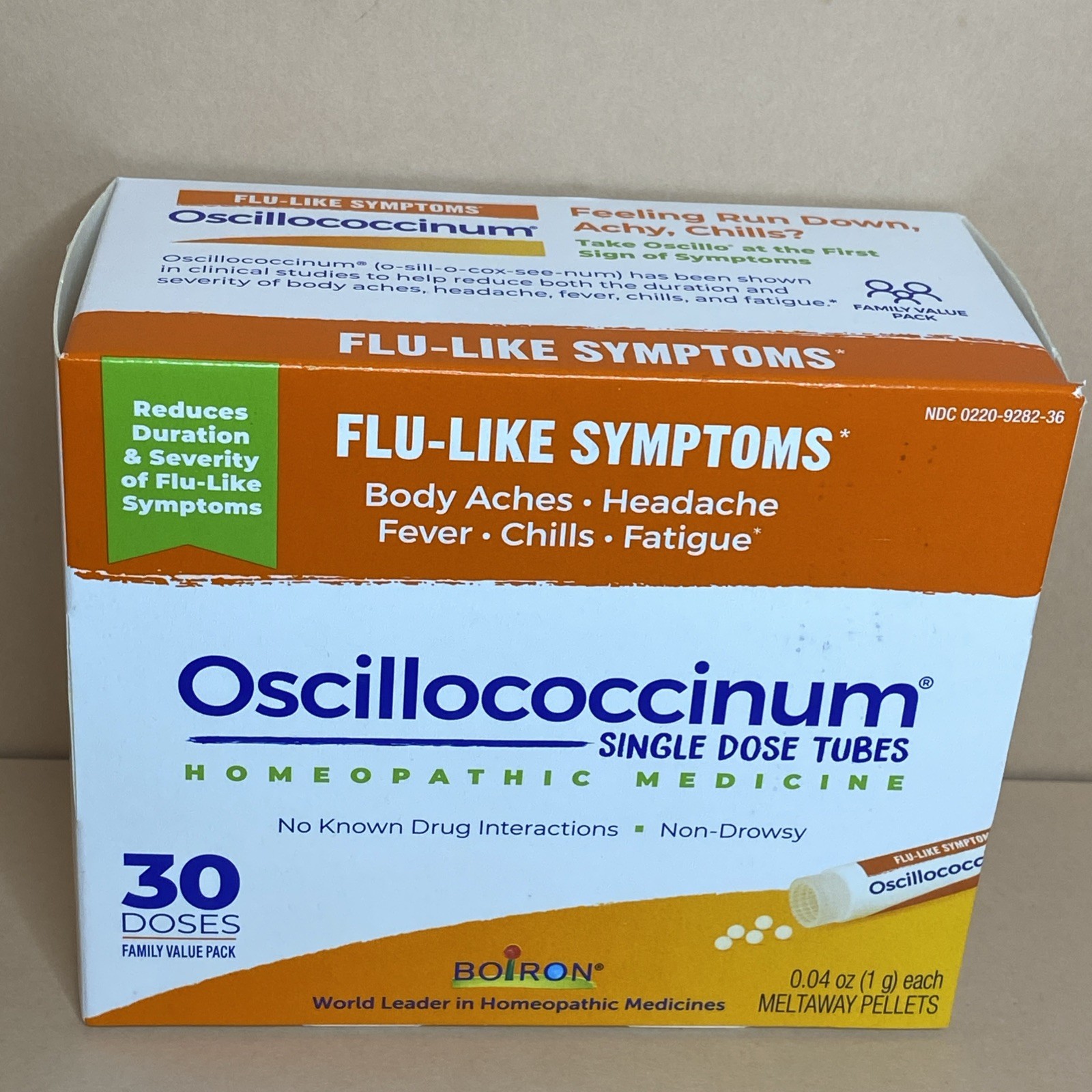 Boiron Oscillococcinum Homeopathic Medicine 30 Dose Exp 2030
