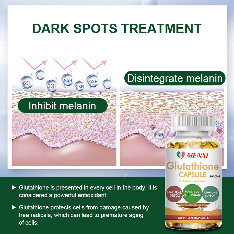 Best Glutathione Skin Whitening Pills Natural Anti Aging Supplement for Beauty