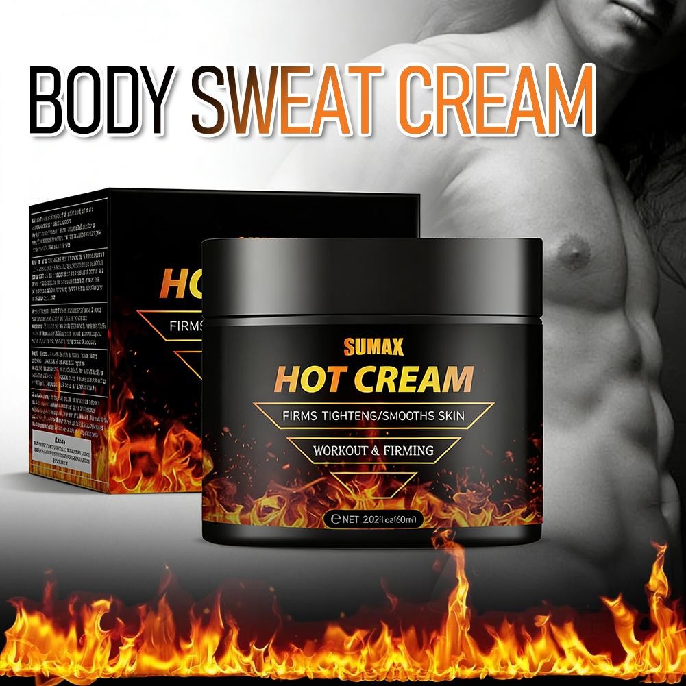 Hot Cream Fat Burner Loss Weight Slimming Belly Fitness Body Sweat Gel Cream
