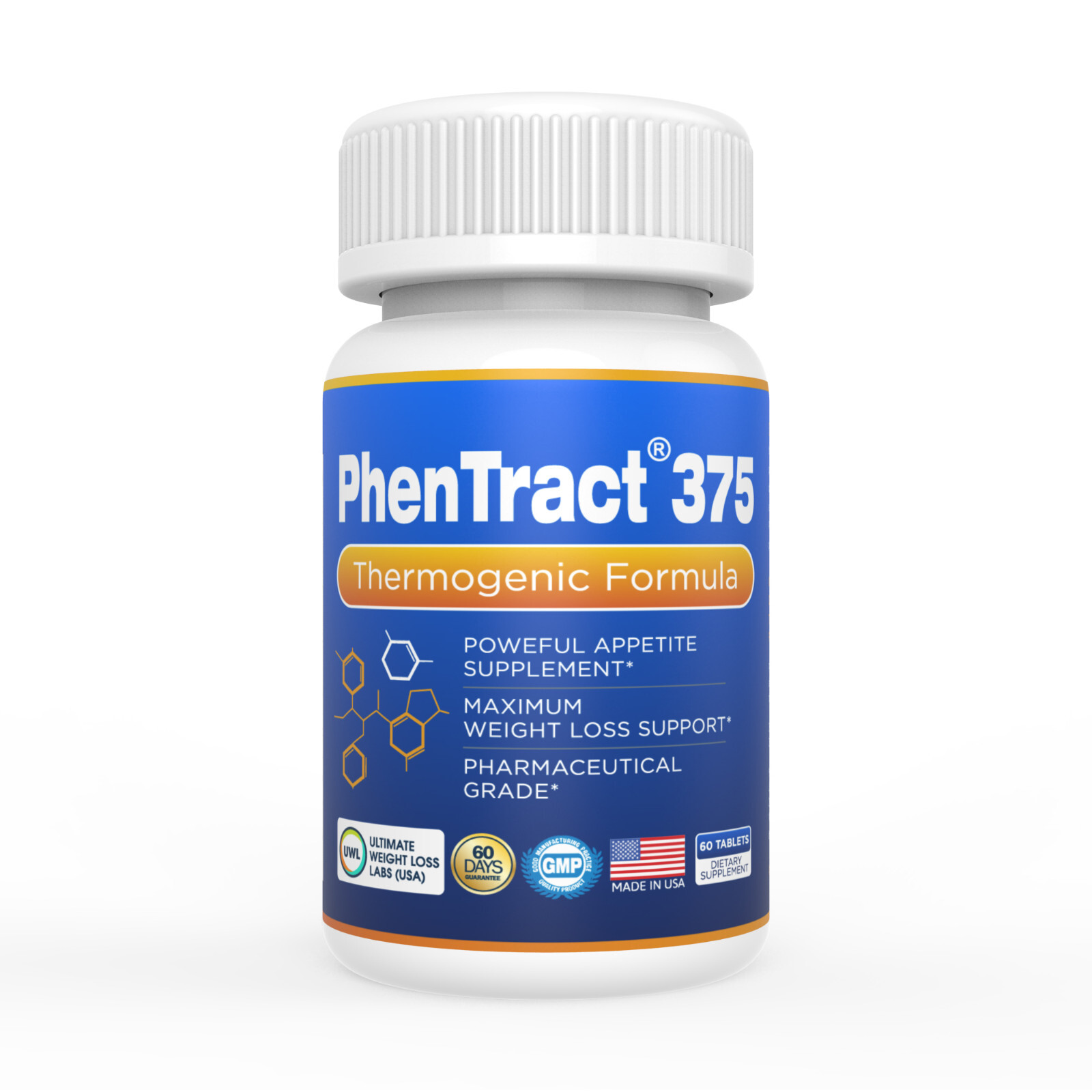 Diet Pills Phen Weight Loss Diet Pills 120 CT Phentemine Phentract375 Fat Burner