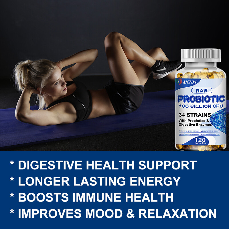 Probiotics Digestive Enzymes 100 Billion CFU Potency Immune Health 360 Capsules