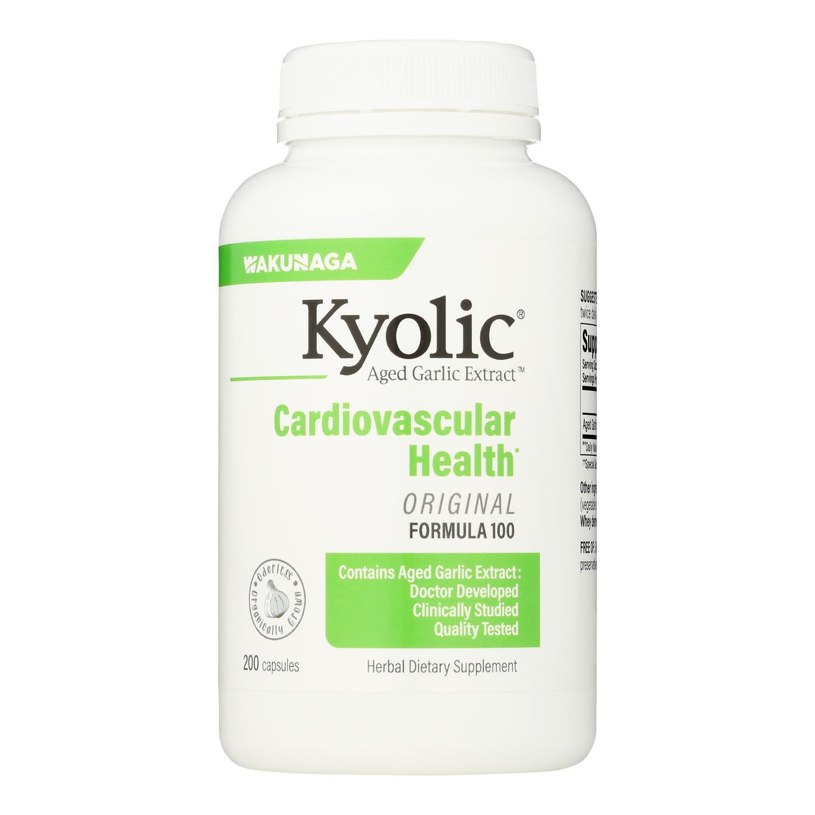 Kyolic Kyolic Organic Formula 100 200 Capsules (Pack of 3)