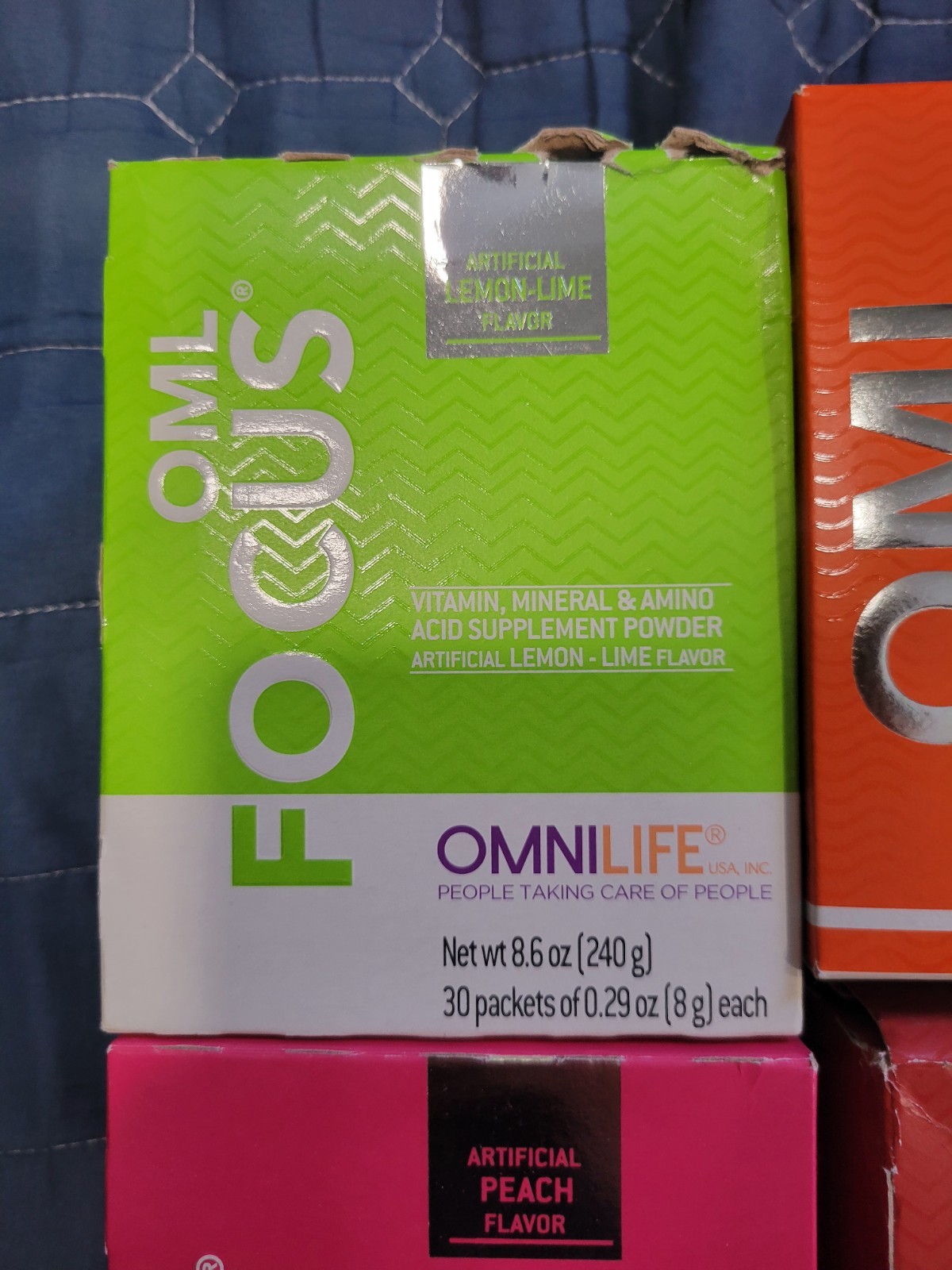 Omnilife Bundle Pack: FEM, FOCUS, STAR BIEN, OML PLUS, VIA DULCE, POWER GAIN Lot