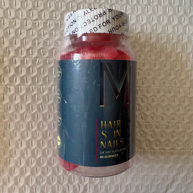 WEEM Hair Skin and Nails Gummies – Supports Healthy Hair – Vegan biotin Vitamins