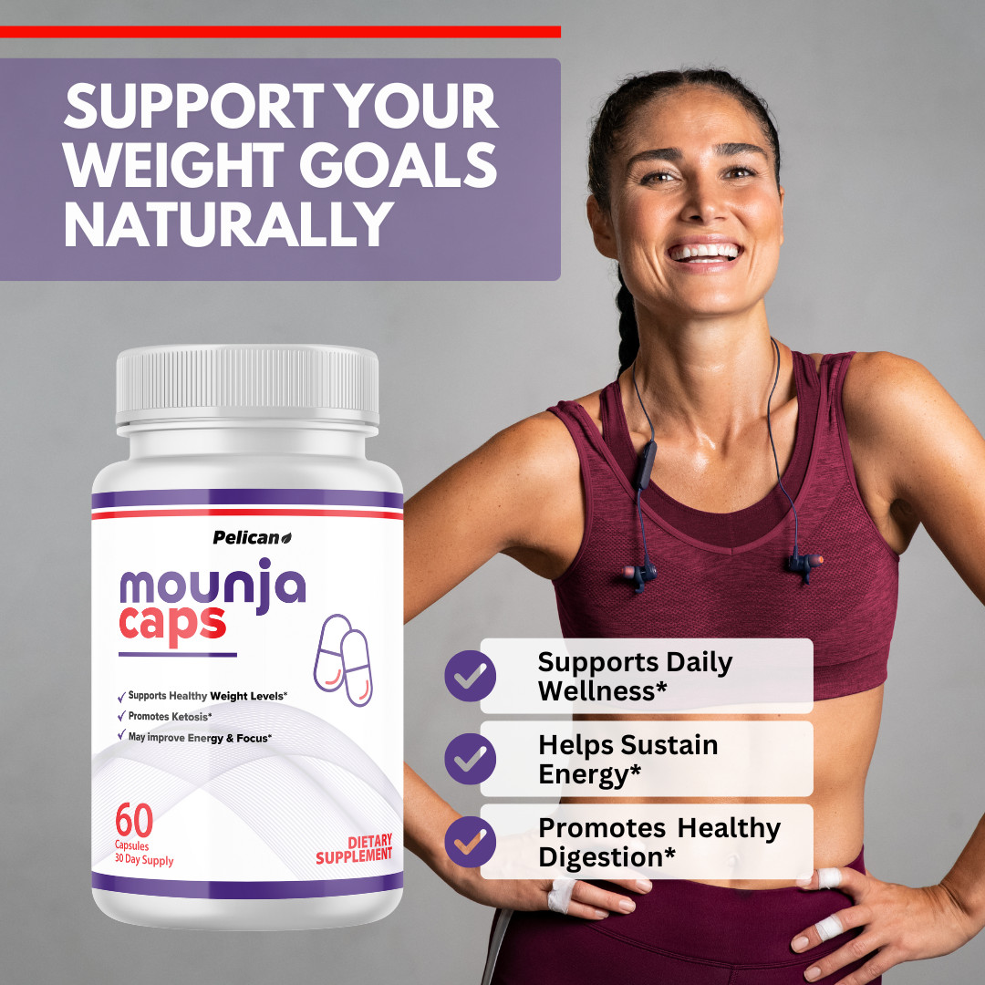 Mounja Caps- Metabolism Support, Weight Management Supplement- 2 Bottles
