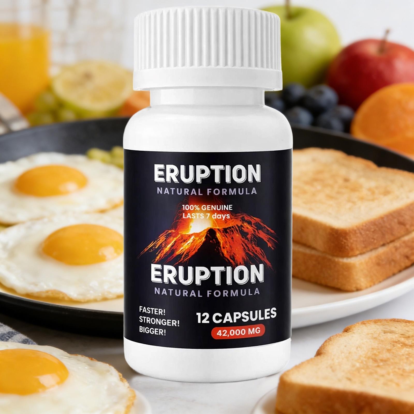 – ERUPTION Male Performance Support – Boost Stamina, Size, Stamina & Vitality