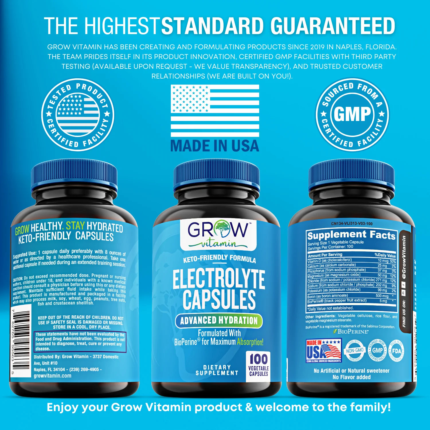 Electrolyte Capsules