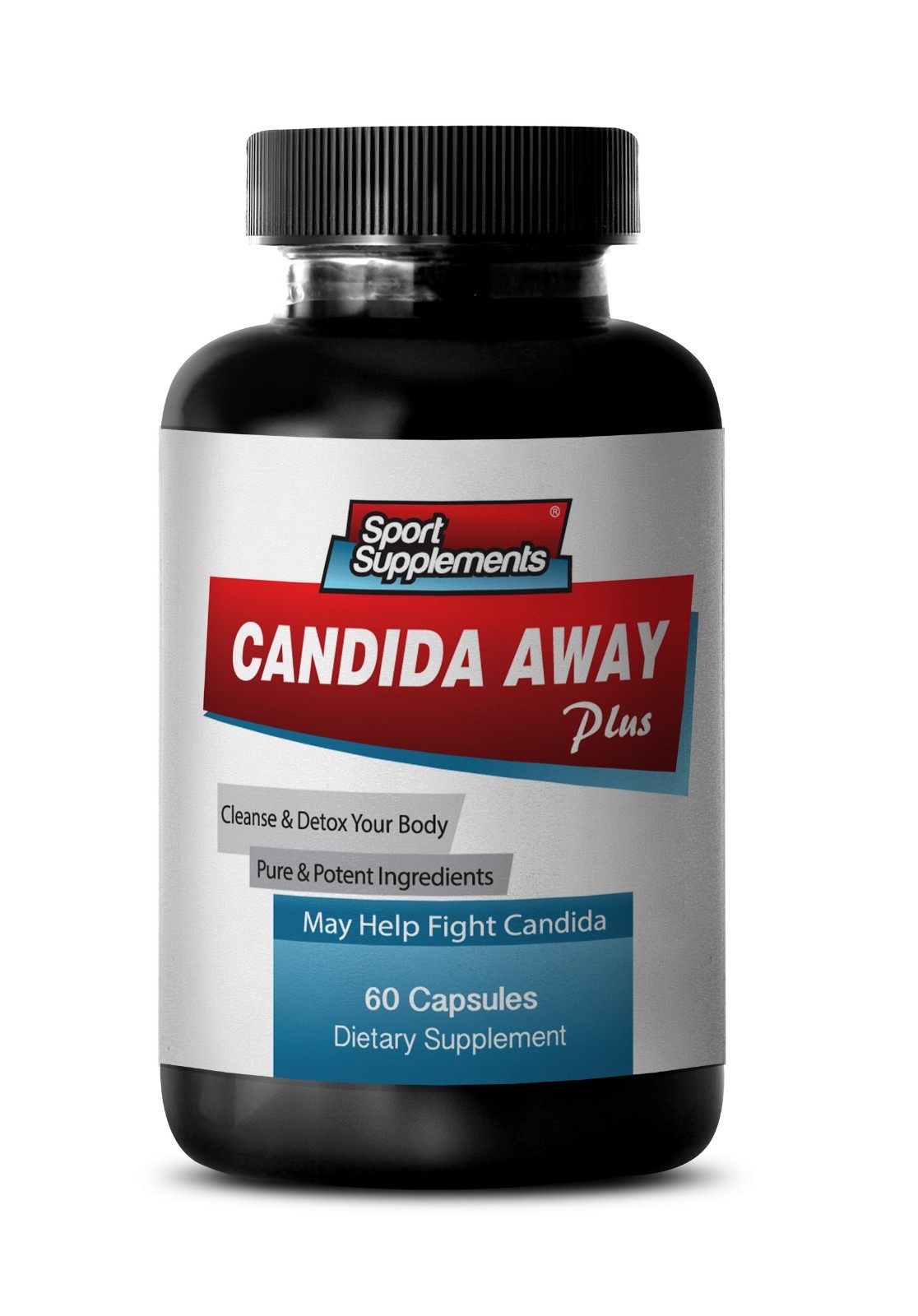 L.Acidophilus – Candida Away 1275mg – Antifungal Detox Your Body Capsules 1B