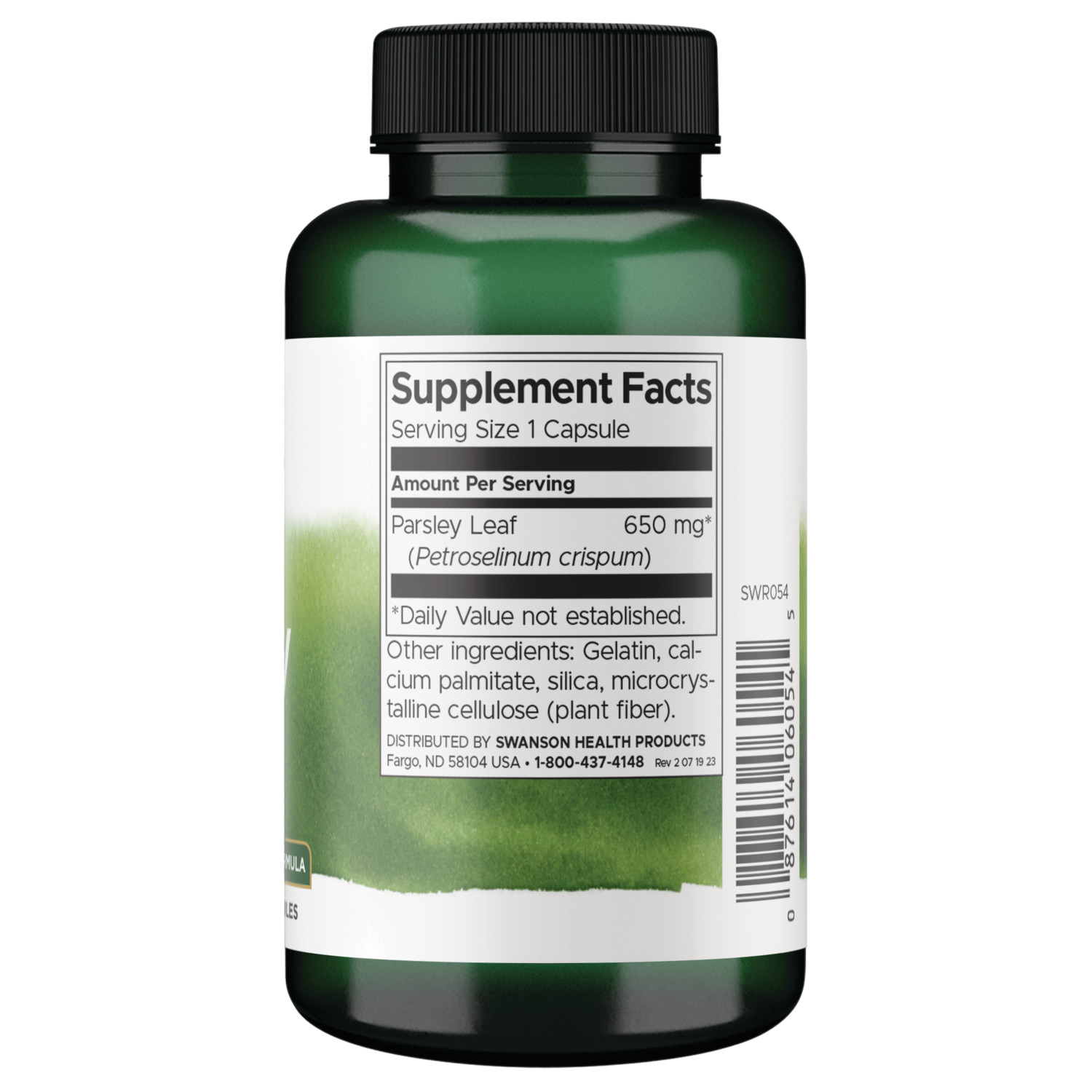 Swanson Parsley 650 mg 90 Capsules