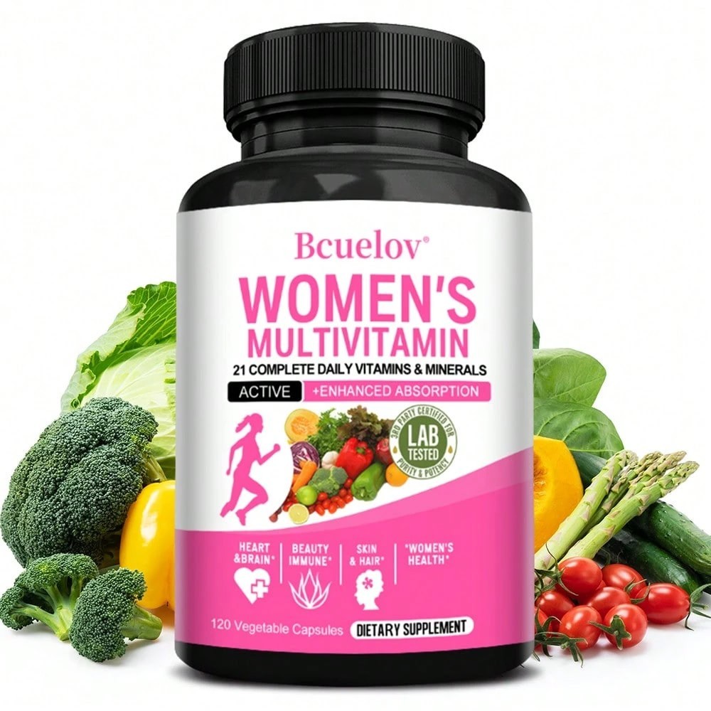 Women’s Multivitamin Capsules 120 Count Adult Daily Dietary Formula