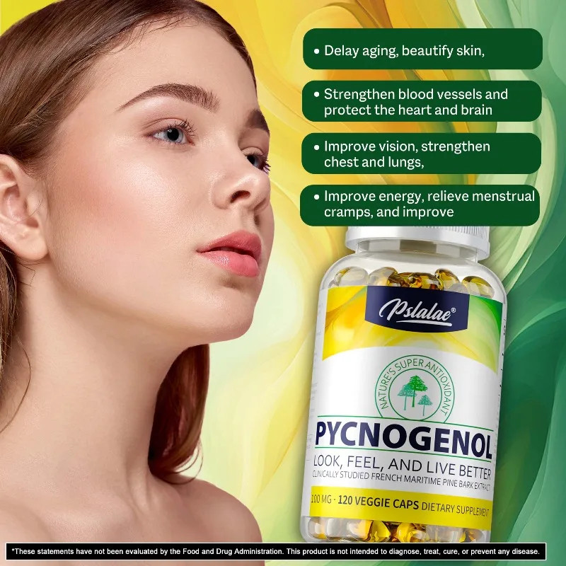 Pycnogenol 120pcs – Antioxidant, Improves Joint Flexibility, Blood Circulation
