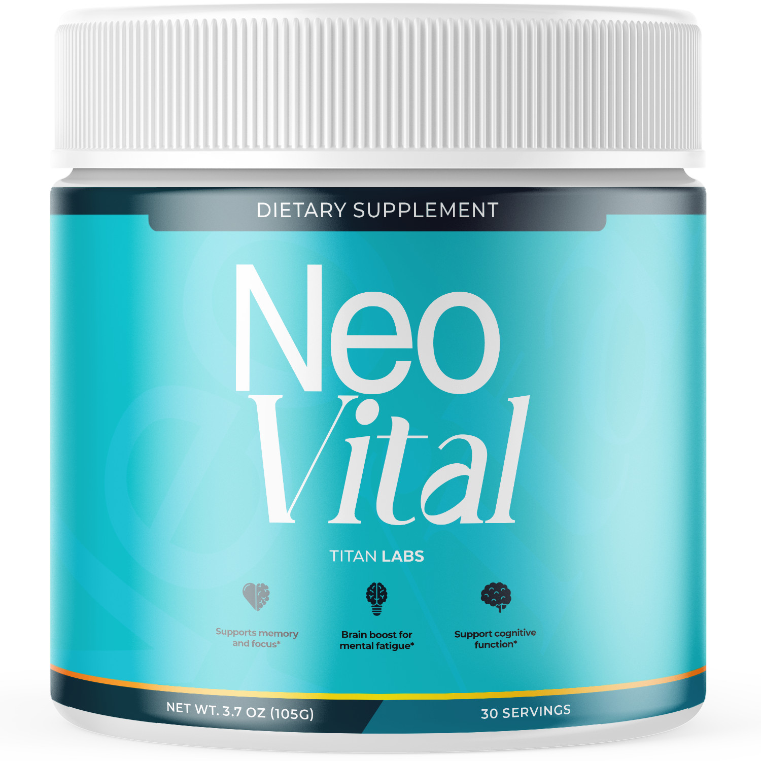 (1 Pack) Neo Vital Powder All Natural Brain Support Formula NeoVital 30 Servings