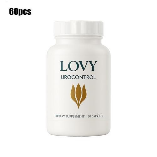 Quality Lovy Urocontrol Capsules Bladder Support Supplement 60ct Non-GMO Vegan