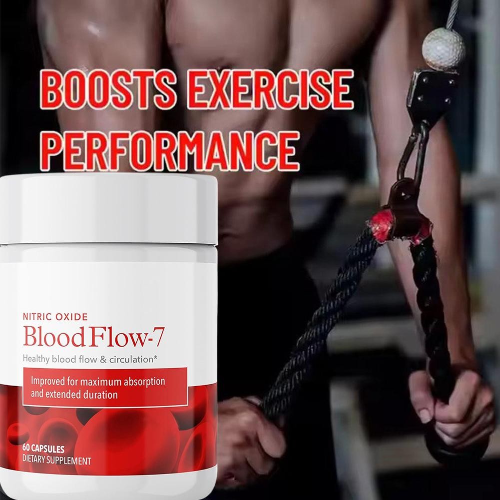 1-5 PACK Juvenon BloodFlow7 Blood Circulation Support Formula 60ct Softgels
