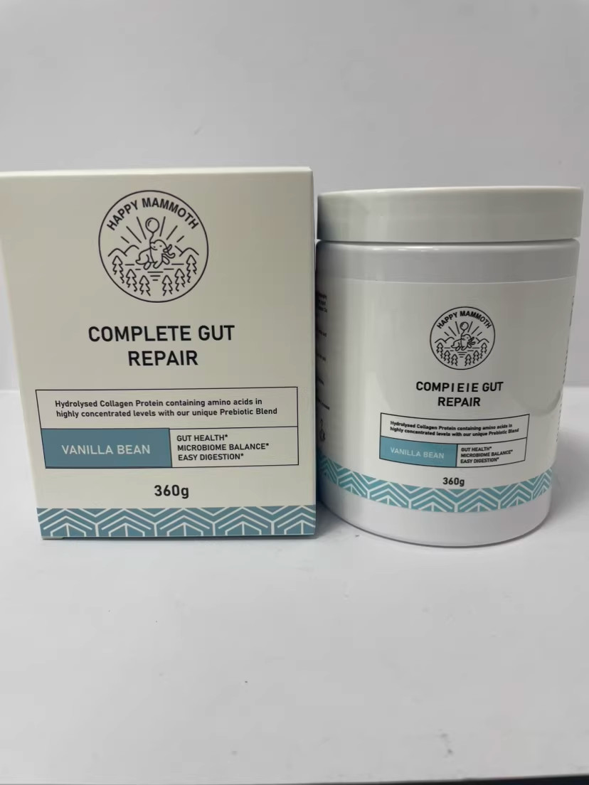 Prebiotic Collagen Protein Vanilla Happy Mammoth Bean