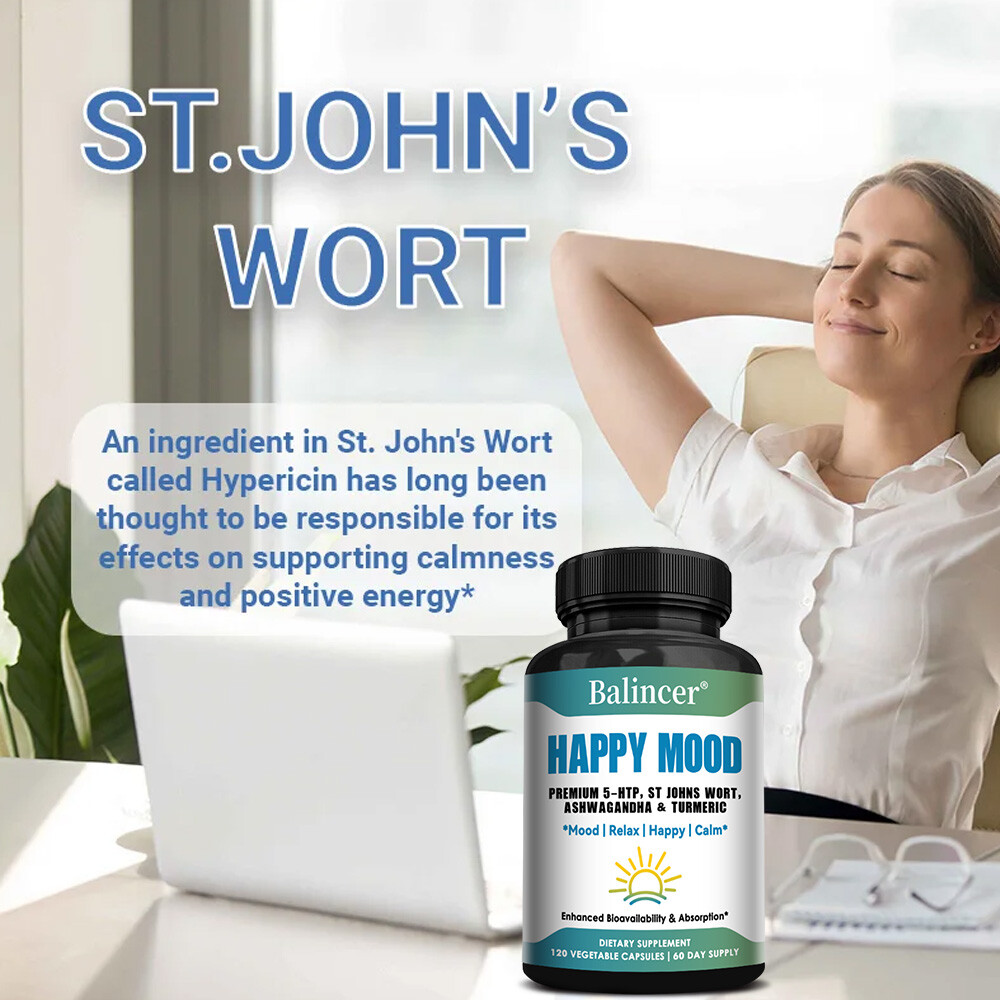 Mood Support Supplements Support Stress Response Improve Mood Memory 30-120 Caps