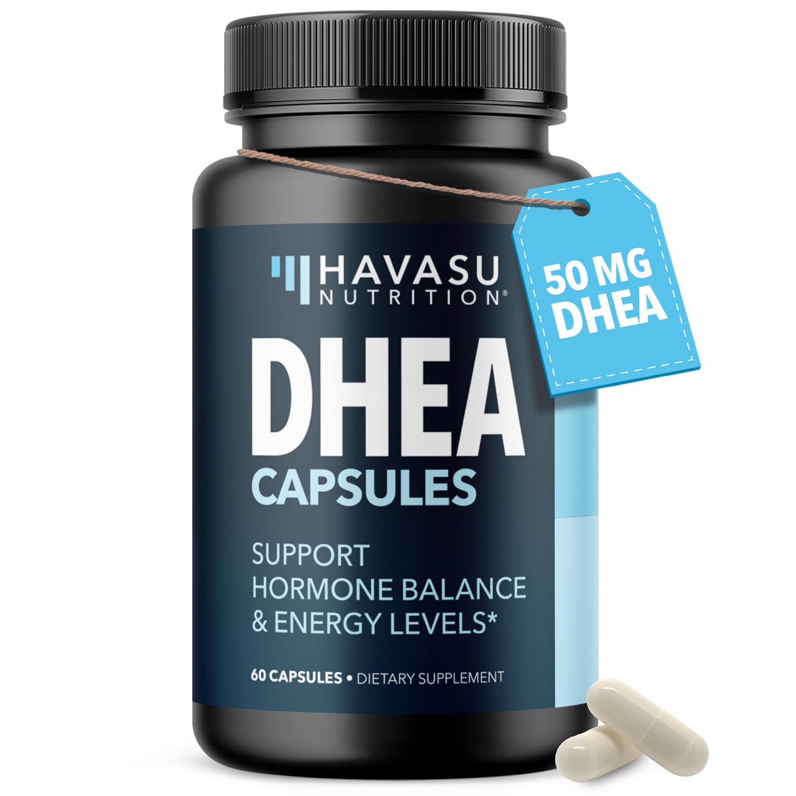 DHEA 50mg Per Serving Supplement for Hormone Balance Supports Energy for Men…
