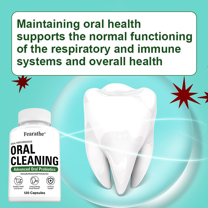 ORAL CLEANING – Advanced Oral Probiotics Formula, Improve Teeth Gums Bad Breath
