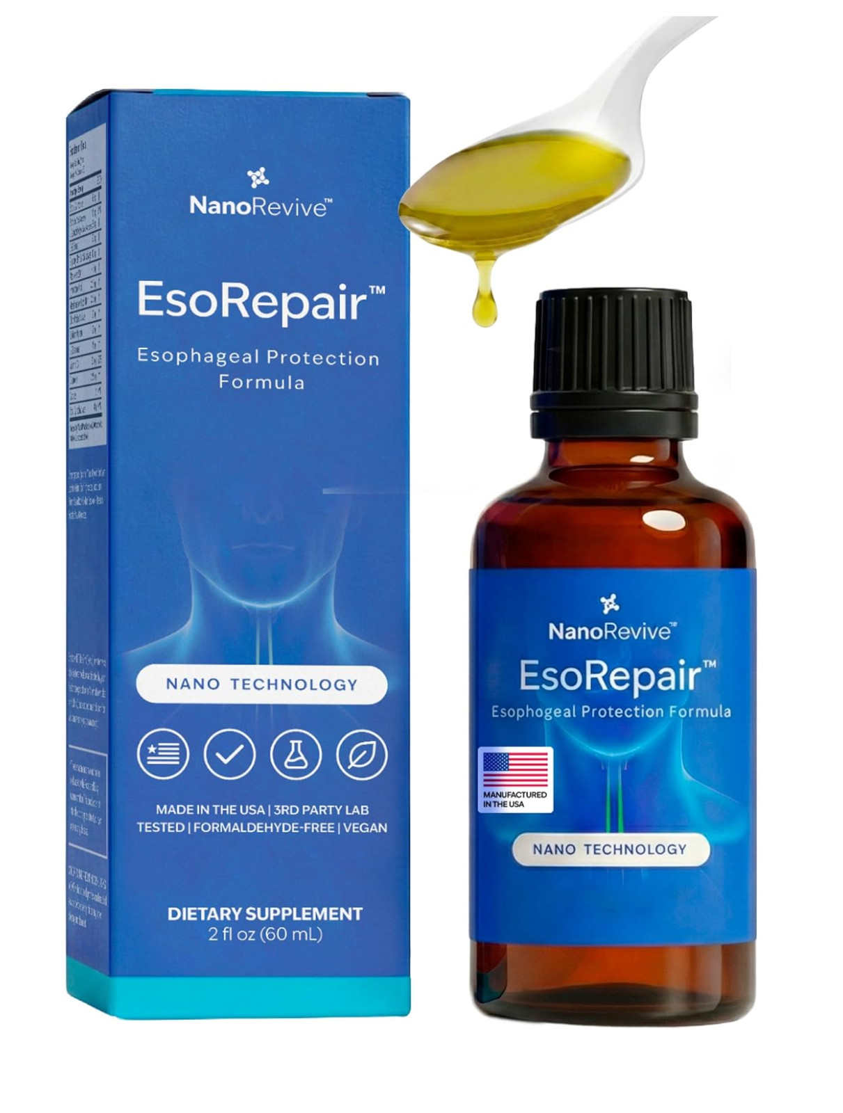 Quality Esorepair Nano Esophageal Health Supplements Men & Womens – Digestive Co