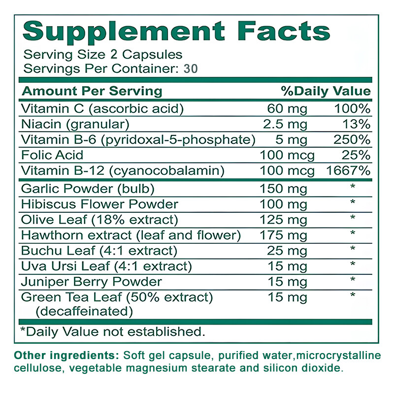Healthy Blood Pressure Support, 60 Capsules