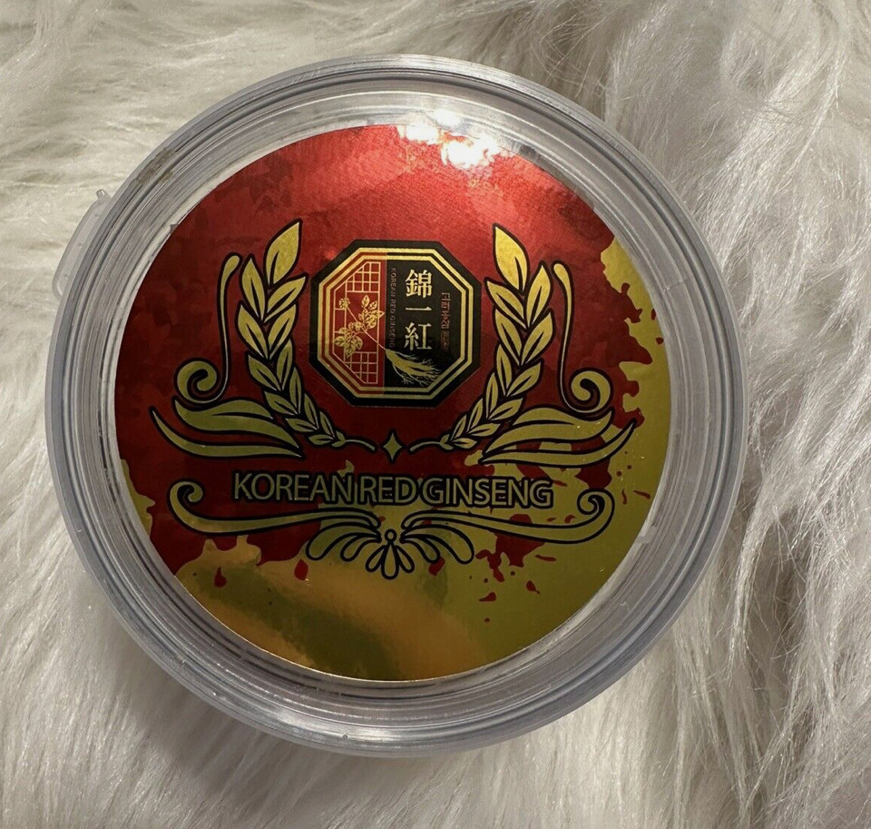1 Jar Korean Sliced Red Ginseng In Honey Hồng Sâm Tẩm Mật Ong 200G