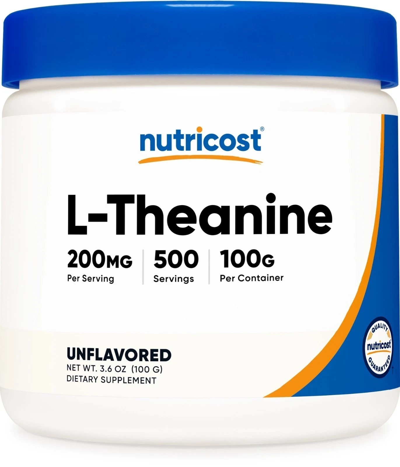 Nutricost Pure L-Theanine Powder 100 Grams s391