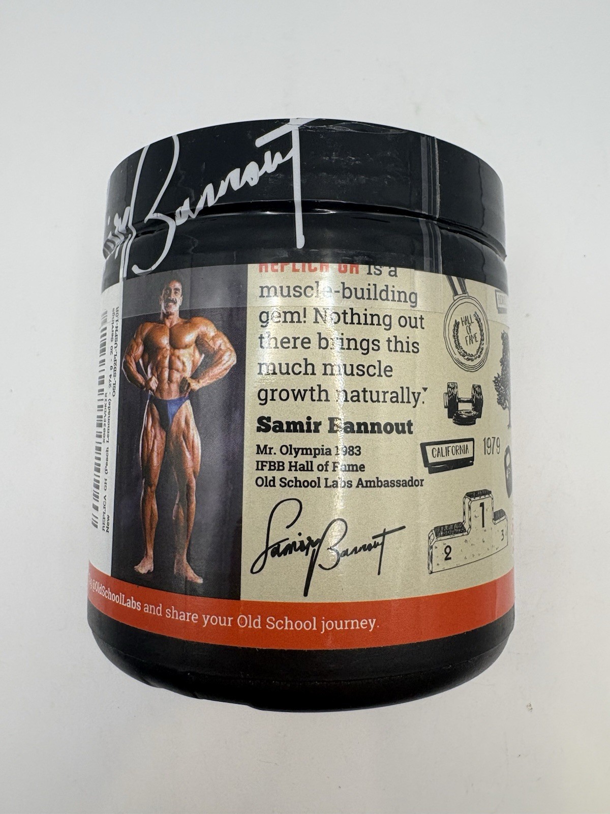 Samir Bannout Replica GH pro grade growth formula 265 grams New BB: 6/2026