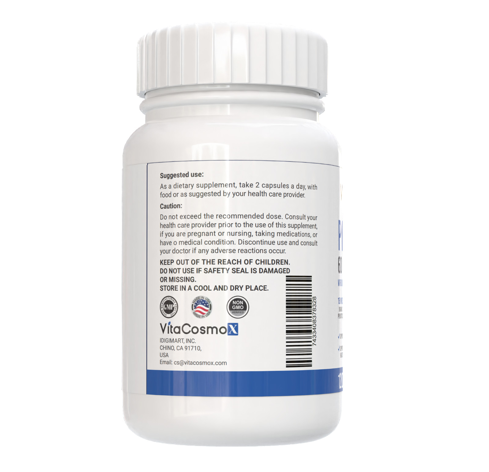 60 Billion Probiotics Immune System Boosting Supports Digestive Health 120 Cap
