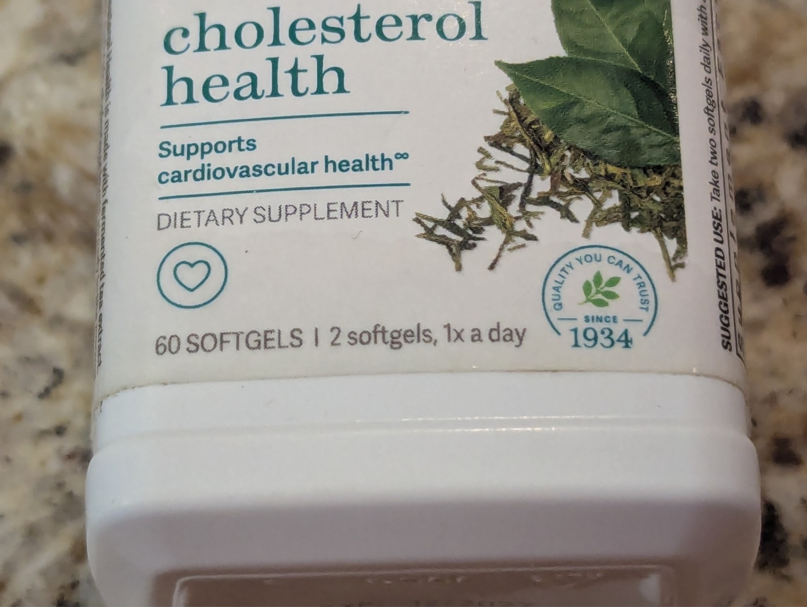 Nutrilite Cholesterol Health Cardiovascular Health Amway 60 softgels exp: 12/27