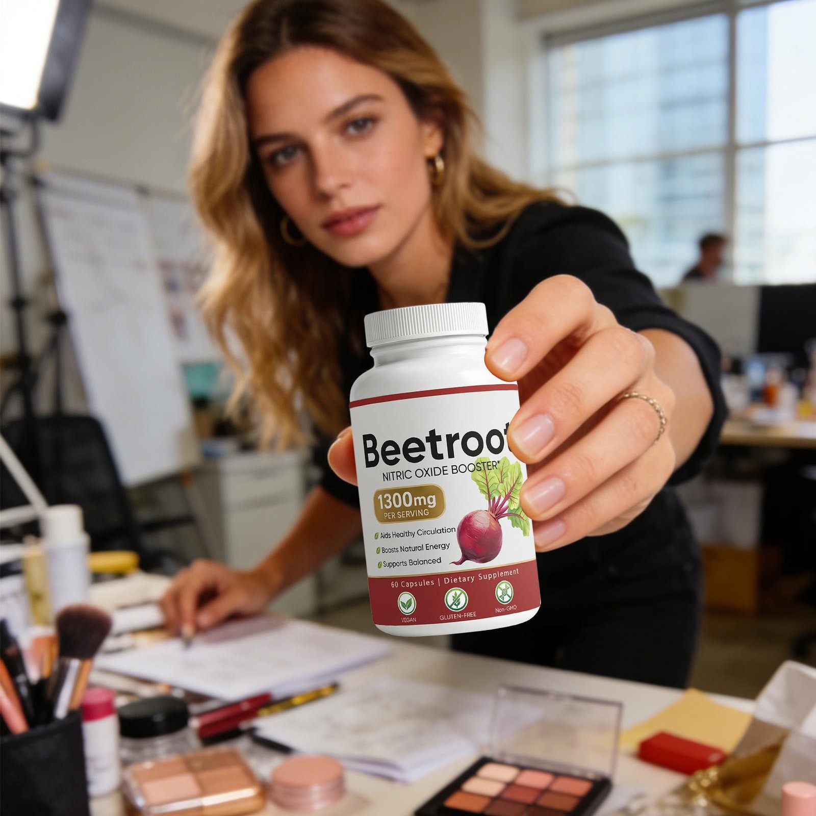 Lemeli Beetroot – 1300mg, Lemeli Beet Root Capsules Boost Vitality 60 Capsules