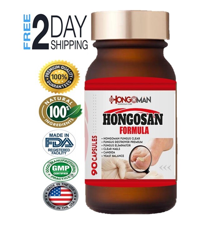 HONGO quick ORIGINAL ANTI FUNGAL 90 CAP ZANA NAIL support FORMULA ANTI FUGAL KI