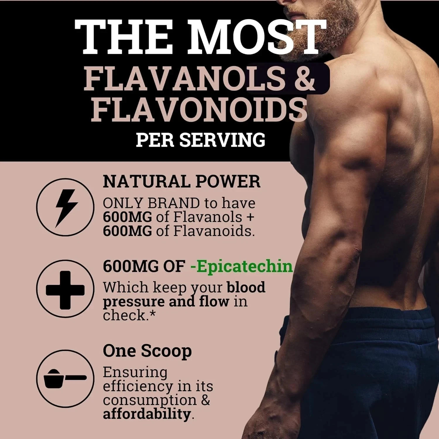 Black Forest High Flavanol Cocoa Powder Flavonoids Supplement 1200 mg