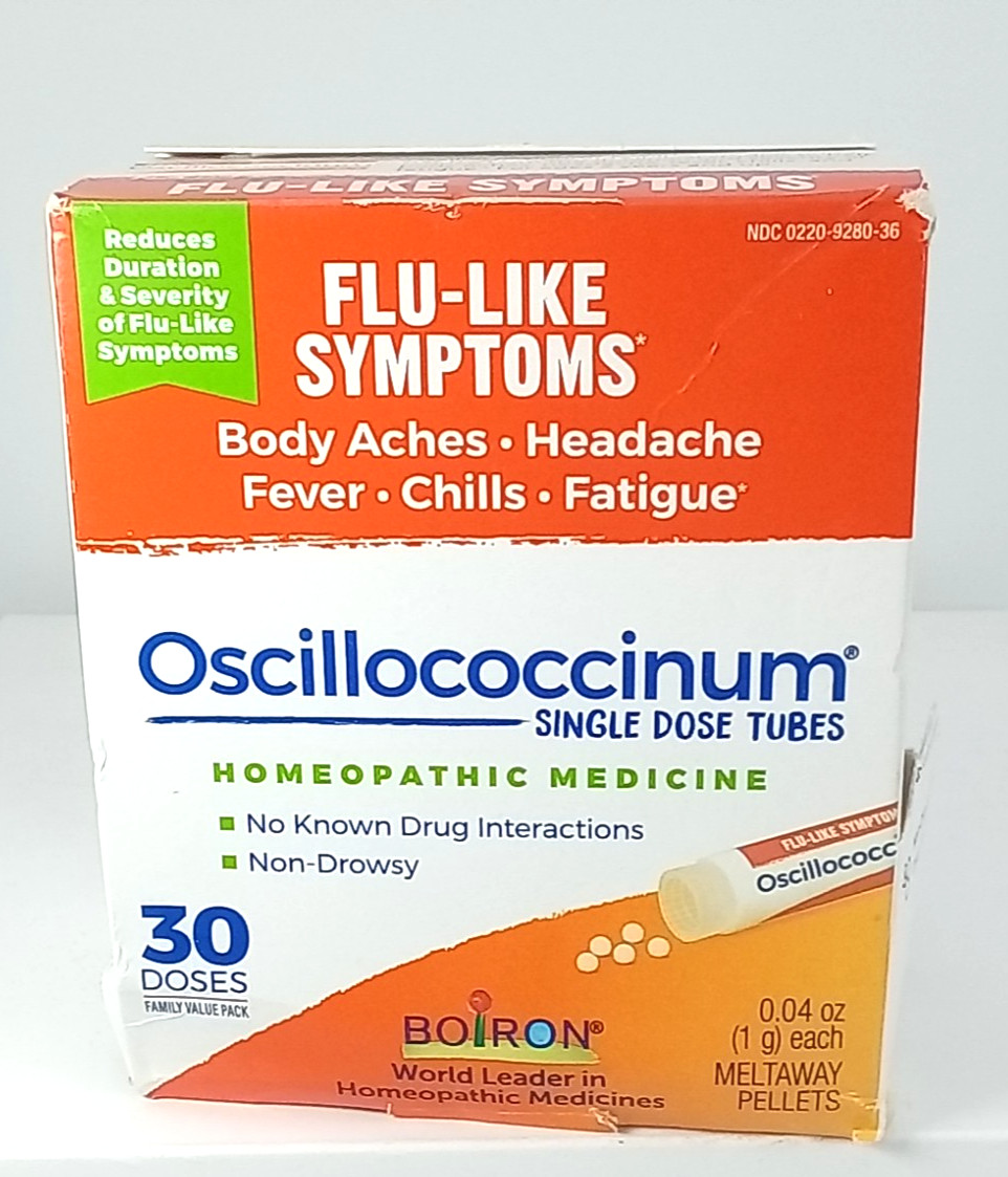 Boiron Oscillococcinum Homeopathic Medicine for Flu-like Symptoms, BB DATE 04/29