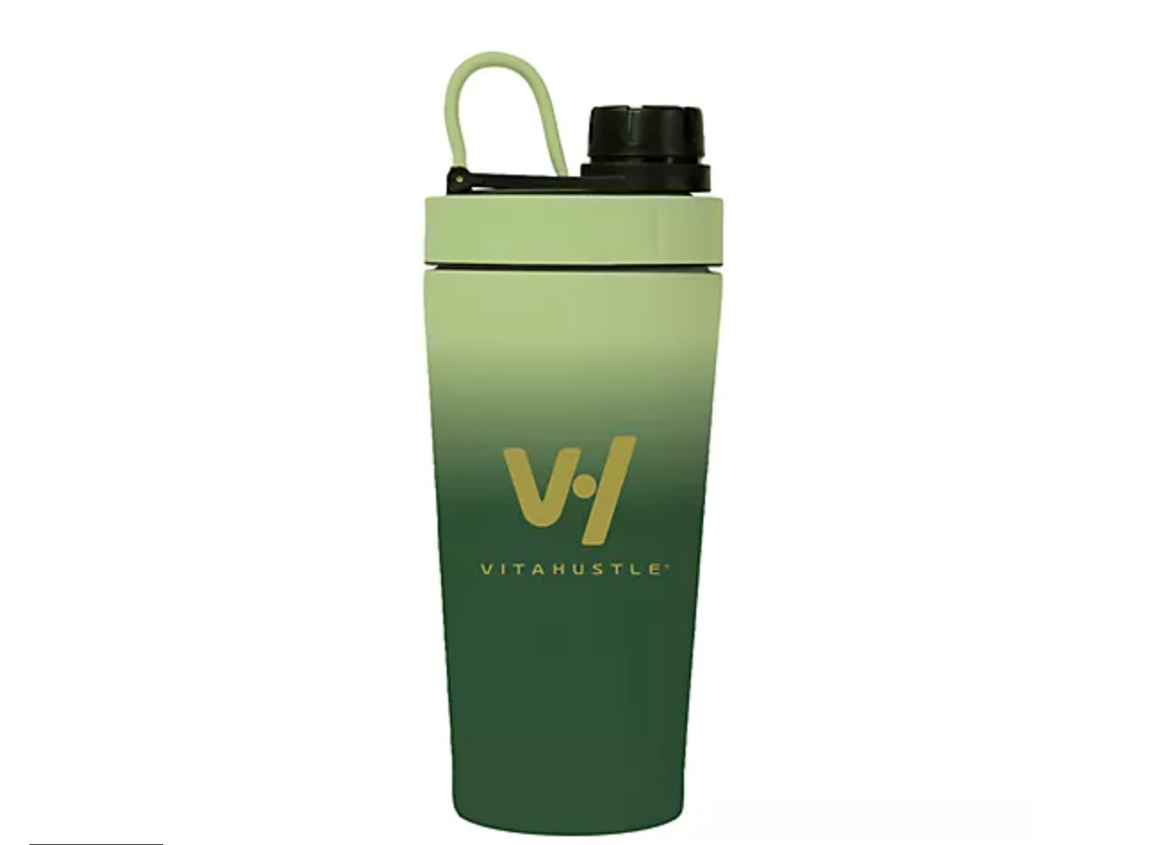 VitaHustle 20oz Stainless Steel Shaker Cup with Blender Ball