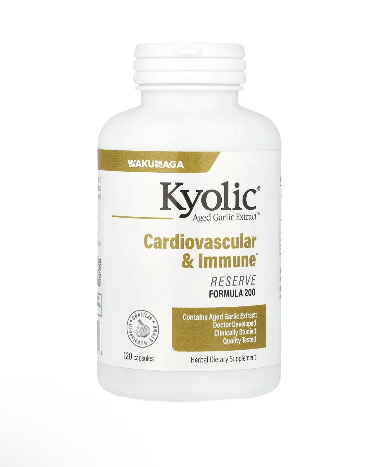 Kyolic Aged Garlic Extract Cardiovascular Immune Support 120 Capsules