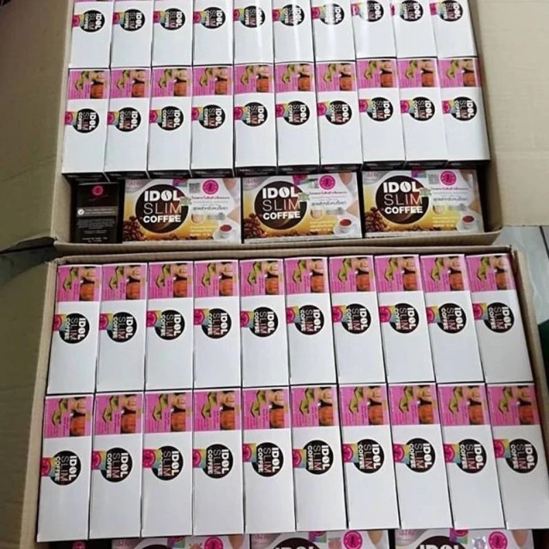 6×Idol Slim Instant Coffee Fat Burn Block Diet Slimming Weight Loss Low Fat