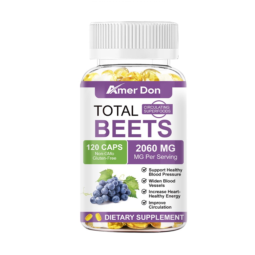 Organic Beet Root 2060 mg Strength 20:1 Extract, 120 Vegan Capsules, Kosher